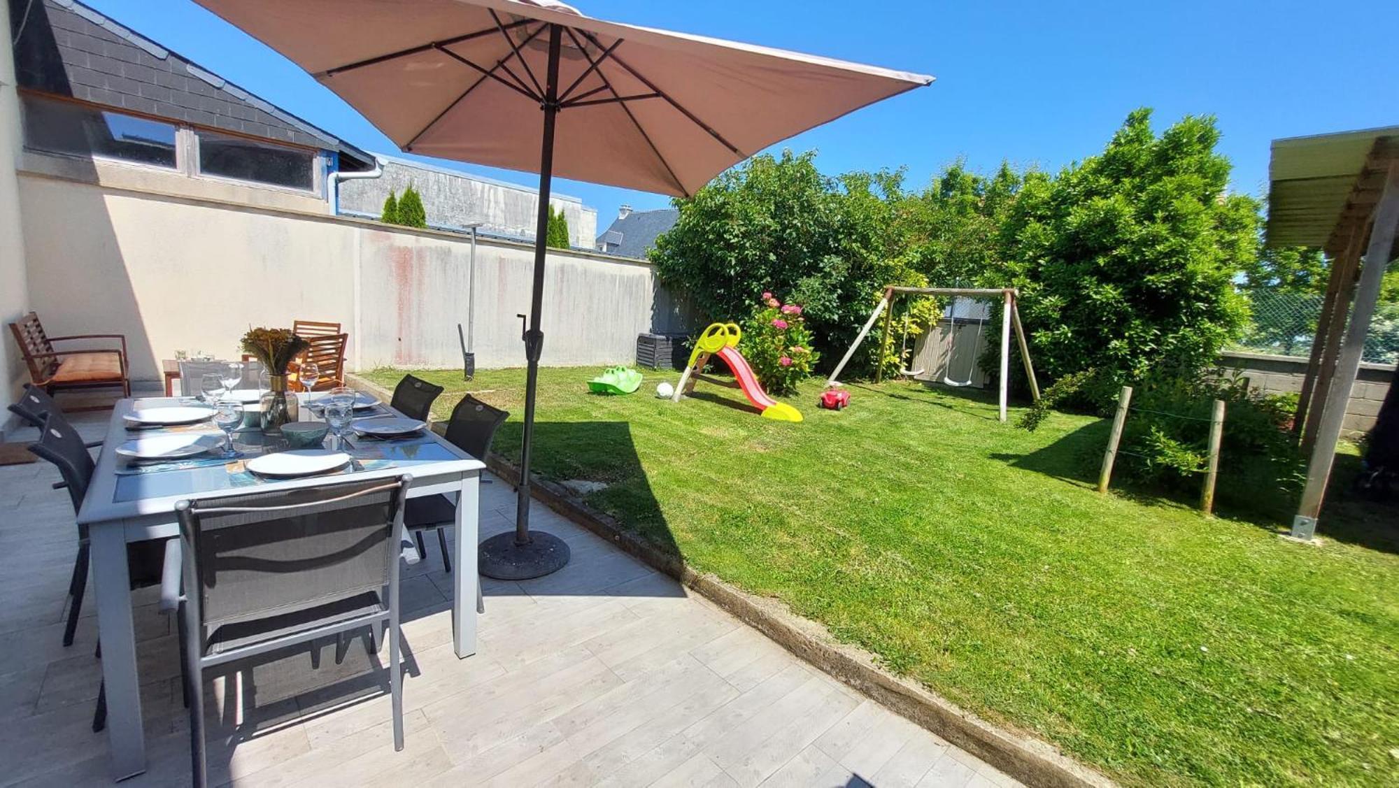 Le So Wild, Maison Avec Jardin Clos, Terrasse Amenagee, 5 Mn A Pied Commerce, Terrain De Tennis, A 800 M De La Plage D'Omaha Beach Jeux Arcade, Jouets, Materiel Jeunes Enfants Enfants, Table Ping-Pong Vierville-sur-Mer Buitenkant foto