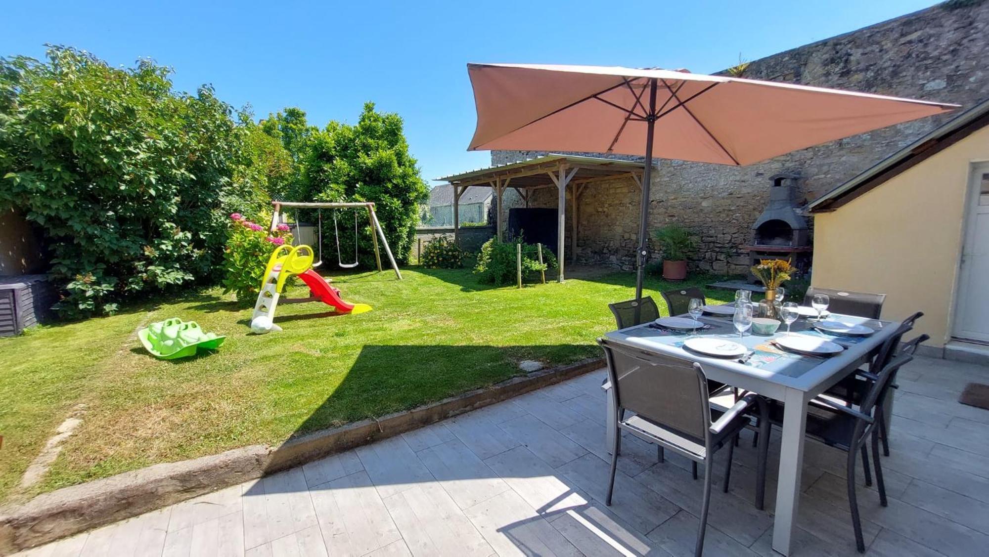 Le So Wild, Maison Avec Jardin Clos, Terrasse Amenagee, 5 Mn A Pied Commerce, Terrain De Tennis, A 800 M De La Plage D'Omaha Beach Jeux Arcade, Jouets, Materiel Jeunes Enfants Enfants, Table Ping-Pong Vierville-sur-Mer Buitenkant foto