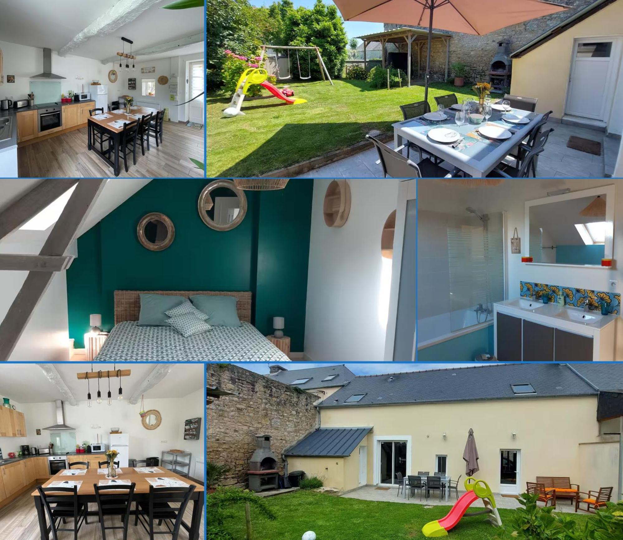 Le So Wild, Maison Avec Jardin Clos, Terrasse Amenagee, 5 Mn A Pied Commerce, Terrain De Tennis, A 800 M De La Plage D'Omaha Beach Jeux Arcade, Jouets, Materiel Jeunes Enfants Enfants, Table Ping-Pong Vierville-sur-Mer Buitenkant foto
