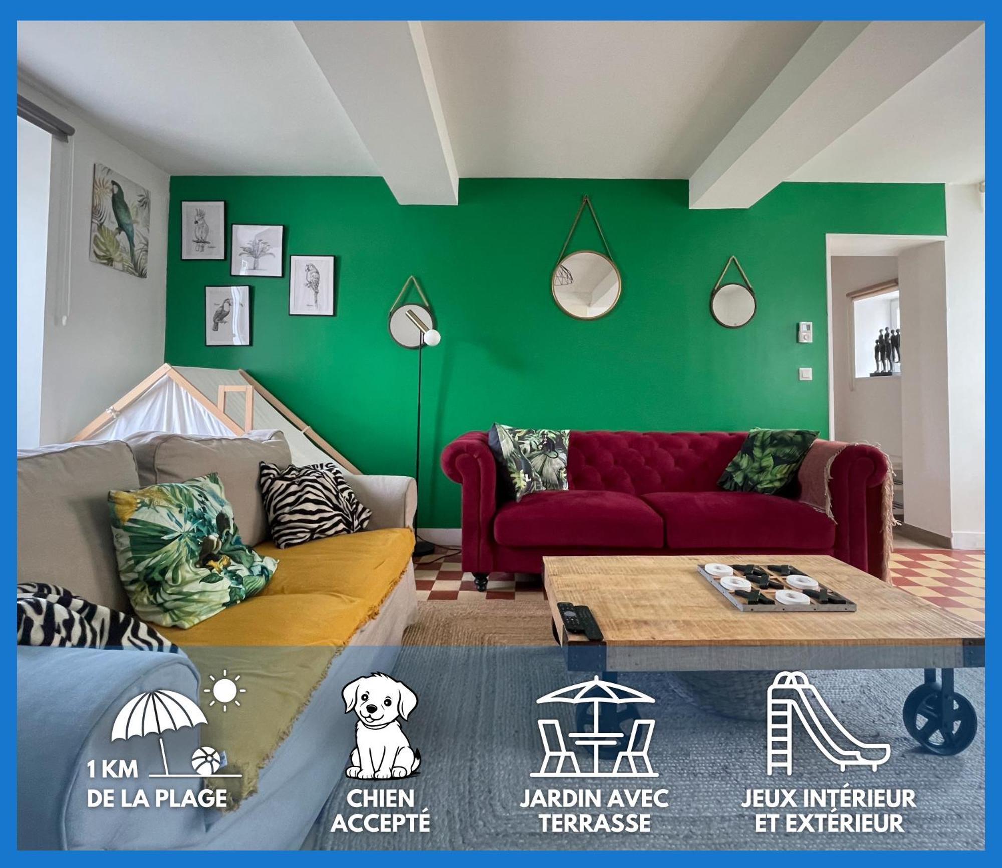 Le So Wild, Maison Avec Jardin Clos, Terrasse Amenagee, 5 Mn A Pied Commerce, Terrain De Tennis, A 800 M De La Plage D'Omaha Beach Jeux Arcade, Jouets, Materiel Jeunes Enfants Enfants, Table Ping-Pong Vierville-sur-Mer Buitenkant foto